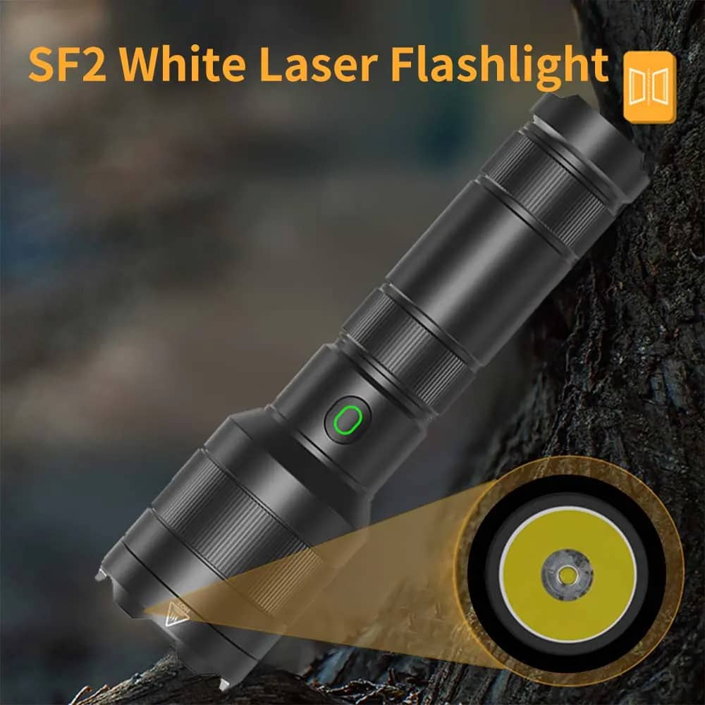 SF2 White Laser Flashlight