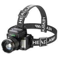 Helius HL-043 Smart Motion Sensor 5 modes Zoomable Rechargeable LED Head Lamp