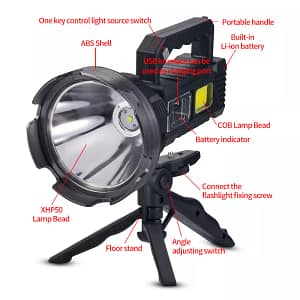 high power flashlight，high powered flashlight，best high powered flashlight
