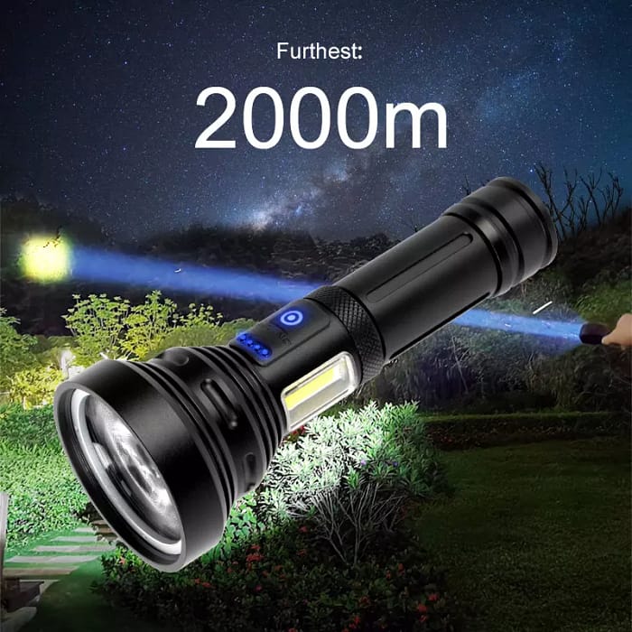 cob flashlight,cob led flashlight,1000 lumen flashlight