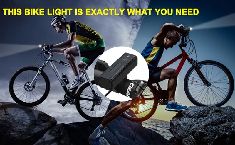 Helius P12 Smart Power Indicator 2xT6 LED 5200mAh USB Recharging Bicycle Front Light 