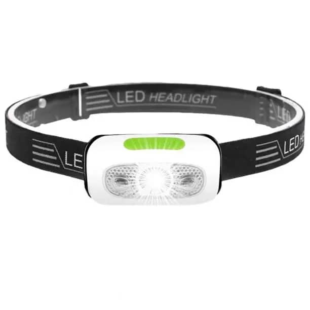 Helius HL-034 lightwigth COB Red Light Funtion Motion Sensor Switch Headlamp