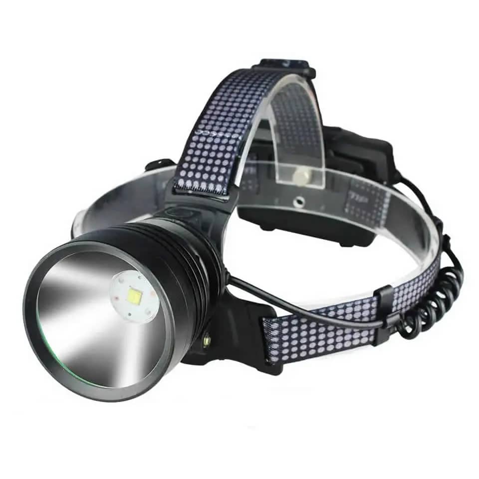 Helius HL-019 XHP100 9-Core Zoomable Cooling Fan Rechargeable Headlamp